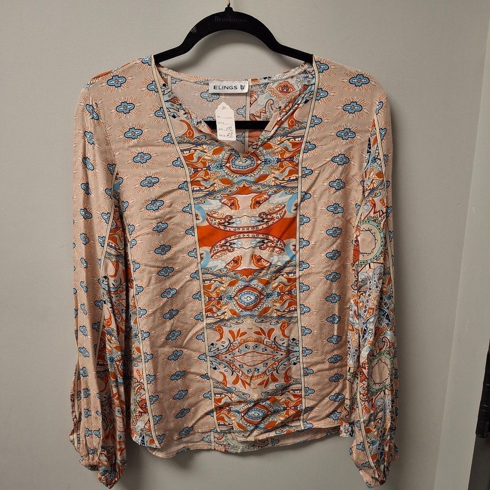 Elings Tribal Boho Top